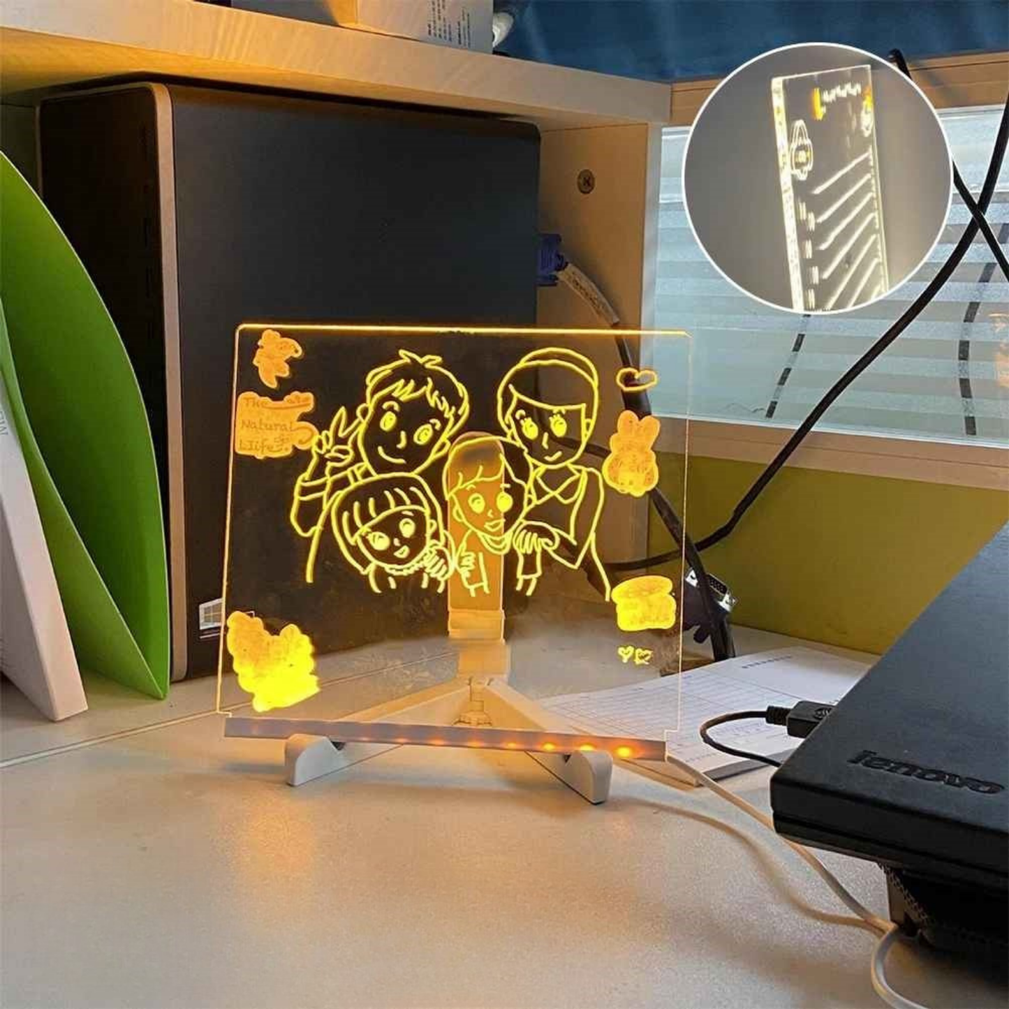 Led Işıklı Yazı Tahtası